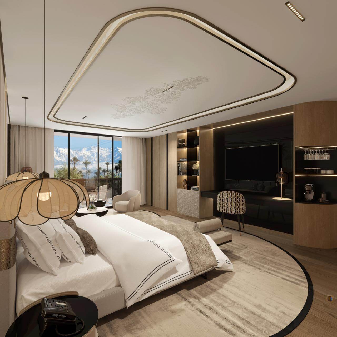 Modern Reception Area